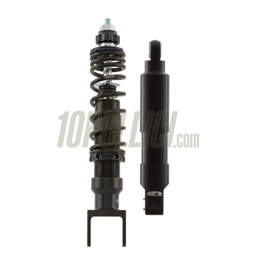 Coppia ammortizzatori SIP PERFORMANCE 2.0  - nero molla nera - Vespa VNB4-6T, VBB2T, GT, Sprint, GL, Super, GTR, Sprint Veloce, TS, Rally