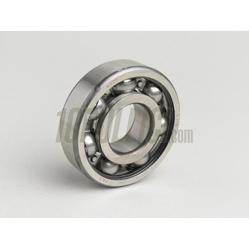 Ball bearing -6305- (25x62x17mm) - used for crankshaft, drive side Lambretta LI, LIS, SX, TV (series 2-3), DL, GP