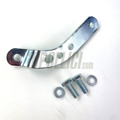 Holder for mirror and wind shield, left, Vespa 50, 90, 125 ET3 Primavera, PK, PX, PE, T5