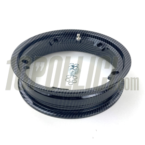 Alloy wheel rim FA Italia "MARGHERITA" carbon look 2.10-10 Tubeless
