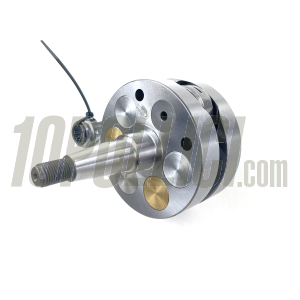 Crankshaft FABBRI RACING full circle, cone 20, billet conrod 116, stroke 58, Vespa 125 ET3 Primavera Quattrini C-200 crankcase - FOR POLYGONAL COUPLING PINIONS