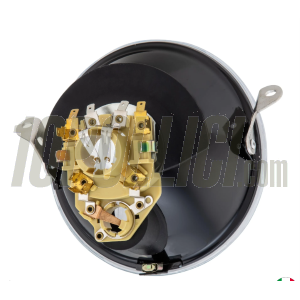 Fanale anteriore PIAGGIO per Vespa PX, PE - lente in vetro
