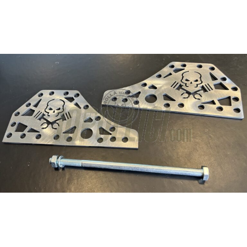 Reinforcement plate "Muscle" BOLLA ELABORAZIONI to weld on the frame Vespa 50, Special, 90, 125 ET3 Primavera, PK