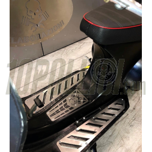 Stainless Steel Floor Board "Cross" BOLLA ELABORAZIONI for Vespa 50, Special, 90, 125 ET3 Primavera, PK