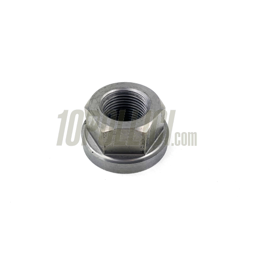 Flanged nut M16 M16x1,25 BENELLI rear wheel Vespa 50, Special, 90, 125 ET3 Primavera, PK