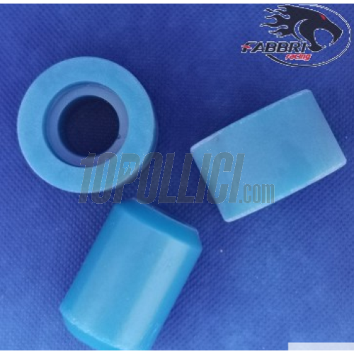 Replacement for smallframe engine silentblocks FABBRI RACING - blue