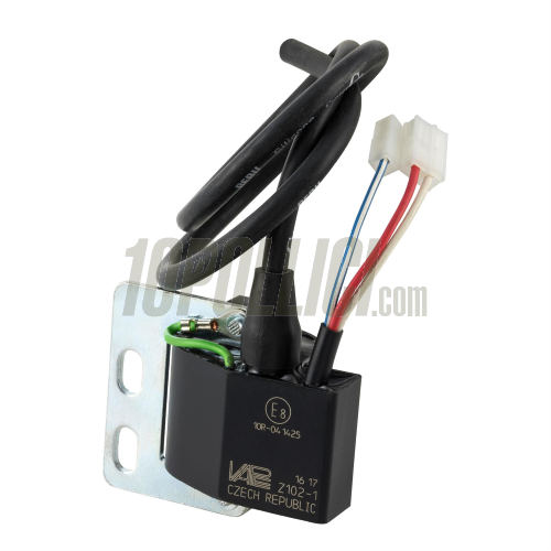Ignition SIP PERFORMANCE by VAPE, Road Elestart, for Vespa PX, PE, Lusso, Cosa, flywheel ca.: 1660g, aluminium CNC, 9 coils, 12 magnets, 12V, DC 110 watt, static ignition point