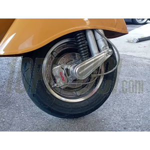 Kit freno a disco anteriore DEXTER RACING Vespa GL, Sprint, GT, Super, TS, Rally - pinza nera