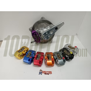 Kit freno a disco anteriore DEXTER RACING Vespa GL, Sprint, GT, Super, TS, Rally - pinza nera