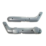 Side covers Piaggio CIAO SC with variator - grey