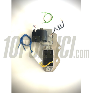 VZR Vezzola Racing CDI unit and tension regulator mounting set for VAPE ignitions on Vespa Faro Basso