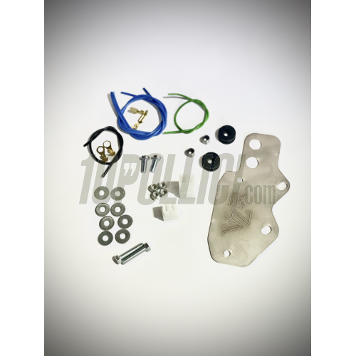 VZR Vezzola Racing CDI unit and tension regulator mounting set for VAPE ignitions on Vespa Faro Basso