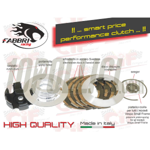 Clutch CIF "Monomolla" by Fabbri Racing Vespa 50, 90, 125 Primavera, ET3, PK 50-125