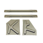 Floorboard reinforcements complete kit Vespa 50, 90, 125 Primavera, ET3