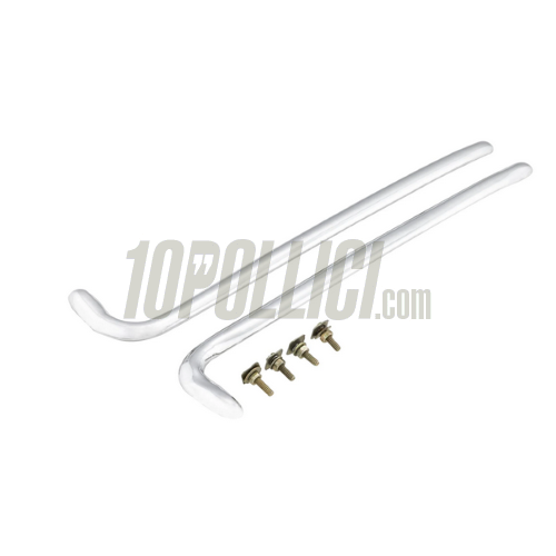 Fregi parafango Vespa 160 GS, alluminio, 2 pz