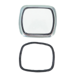 Kit ghiera e vetro contachilometri nero RMS classic PIAGGIO Vespa V30, V33, VM, VN VL, ACMA