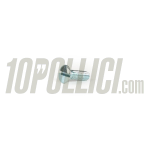 Vite testa svasata a taglio M4x12mm - DIN 85 - zincata