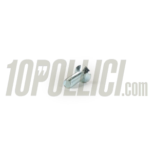 Vite testa svasata a taglio M4x12mm - DIN 85 - zincata