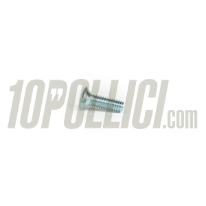 Vite testa svasata a taglio M4x12mm - DIN 85 - zincata