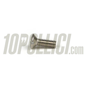 Slotted countersunk head screw M4x12mm - DIN 964 - stainless steel