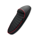 Seat ITALKAST SINGLESEAT RED LINE Vespa 50, Special, Et3 Primavera - BLACK