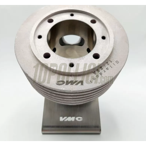 Racing cylinder VMC KAPPA-60 144cc 60x51, aluminium, Vespa Smallframe - cast aluminium cylinderhead with side spark plug - 2 piston rings