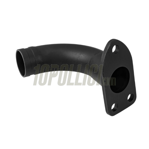Collettore aspirazione SERIE PRO per carburatore 24, 25, TM 24, CP23, 24, per Vespa 150 GS VS1-5T, Ø interno: 26mm, Ø esterno: 30mm, 3 fori, a valvola, con manicotto in gomma 