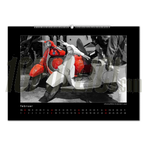 Calendar 2025 Colourkey Limited Edition - h = 297 mm, l = 420 mm