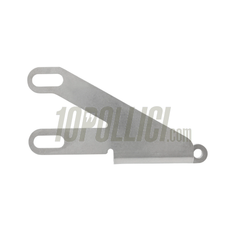 Supporto MMW per pompa freno GRIMECA `98, per Vespa 125 GT, GTR, TS, 150 GL, Sprint, 180 SS, Rally, PX, PE, Lusso, PK,  acciaio inox, distanza fori: 46-50mm