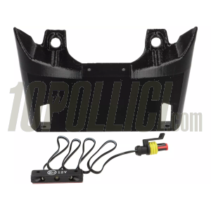 Portatarga e luce targa, non verniciato Moto Nostra, Shorty Vespa GTS 125-310 Keyless, GTV 300 Keyless