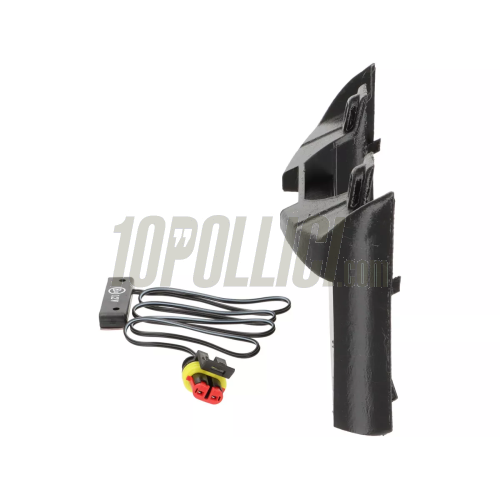 Portatarga e luce targa, non verniciato Moto Nostra, Shorty Vespa GTS 125-310 Keyless, GTV 300 Keyless