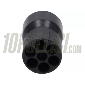 Plug (female) for stator wires PIAGGIO Vespa PK, 6 pins