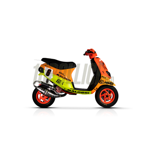 Exhaust system MALOSSI Scooter Racing MHR RC-One 100 cc 