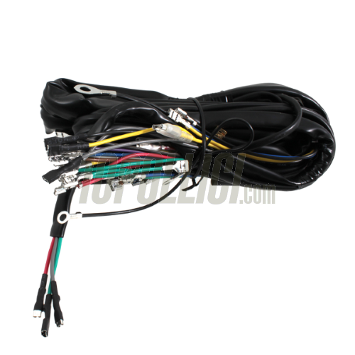Impianto elettrico Vespa P 125-150 X, 200 PE 1° SERIE A PUNTINE CON FRECCE