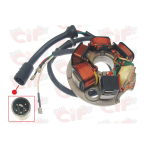 Stator plate Ape FL-FL2 50-FL3 EUROPA-RST MIX 50-VESPA PK  - 8 wires, 5 coils
