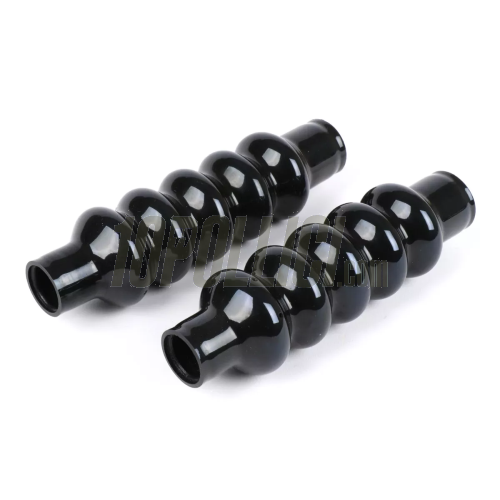 Front shock absorber gaitors BGM PRO Lambretta LI, LIS, SX, TV, DL, GP - black