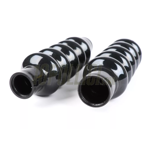 Front shock absorber gaitors BGM PRO Lambretta LI, LIS, SX, TV, DL, GP - black