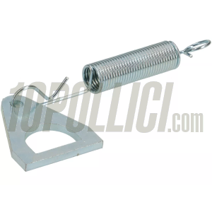 Clip di fissaggio borsa attrezzi CASA LAMBRETTA per Lambretta LI, LIS,  TV 2-3, SX, DL, GP