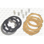 Clutch discs CIF Racing/Carbon for 6 springs clutch Vespa Smallframe