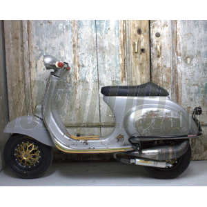 Sella NISA Black Girl per Vespa 50, Special, Et3 Primavera - Tuttanera!