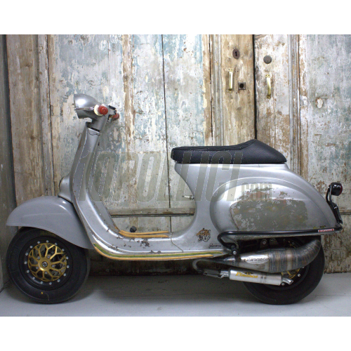 Sella NISA Black Girl per Vespa 50, Special, Et3 Primavera - Tuttanera!