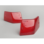 Blinker lens, rear, Vespa PX, MY - red, 2 pcs