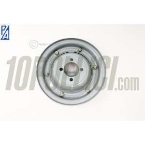 Cerchio Vespa in acciaio P&A 2.10-8 scomponibile verniciato grigio