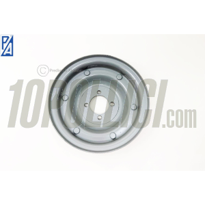 Cerchio Vespa in acciaio P&A 2.10-8 scomponibile verniciato grigio