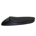 Seat NISA Black Diamond Vespa 50, Special, Et3 Primavera - Black cushion and paintable ABS frame