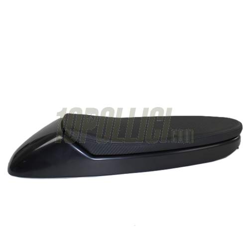 Sella NISA Black Diamond per Vespa 50, Special, Et3 Primavera - Cuscino nero e telaio in ABS verniciabile