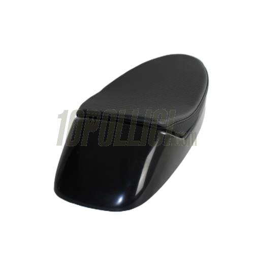 Sella NISA Black Diamond per Vespa 50, Special, Et3 Primavera - Cuscino nero e telaio in ABS verniciabile