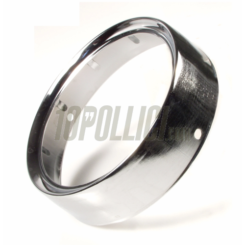 Cornice fanale cromata per Vespa GTR, Sprint Veloce, Rally, Ø130mm