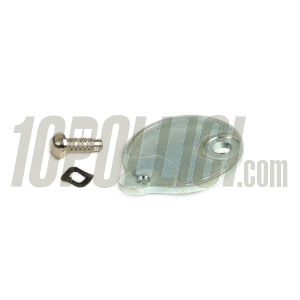 Cover for steering lock round Ø=22mm, rivet Ø=2,7mm Vespa 50 L (V5A1T to 580000), 50 N (V5A1T to 236000), 90 (V9A1T to 31300), 125 Primavera (VMA2T to 28959)