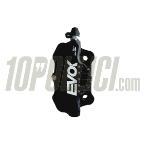 EVOK IRON BRAKE P34 FRONT BRAKE CALIPER FOR VESPA PX TYPE BRACKET - BLACK